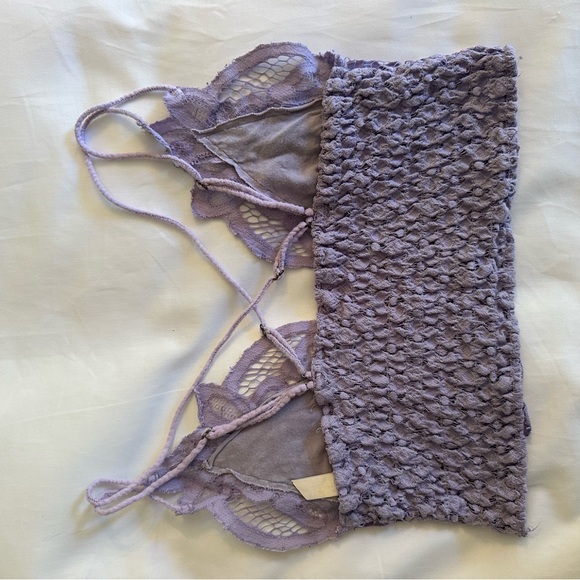 Free People Adela Bralette in Lavendar - Picture 5 of 5